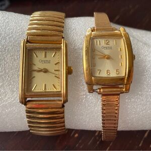 Caravelle by Bulova Women's Gold-Tone Square Watch